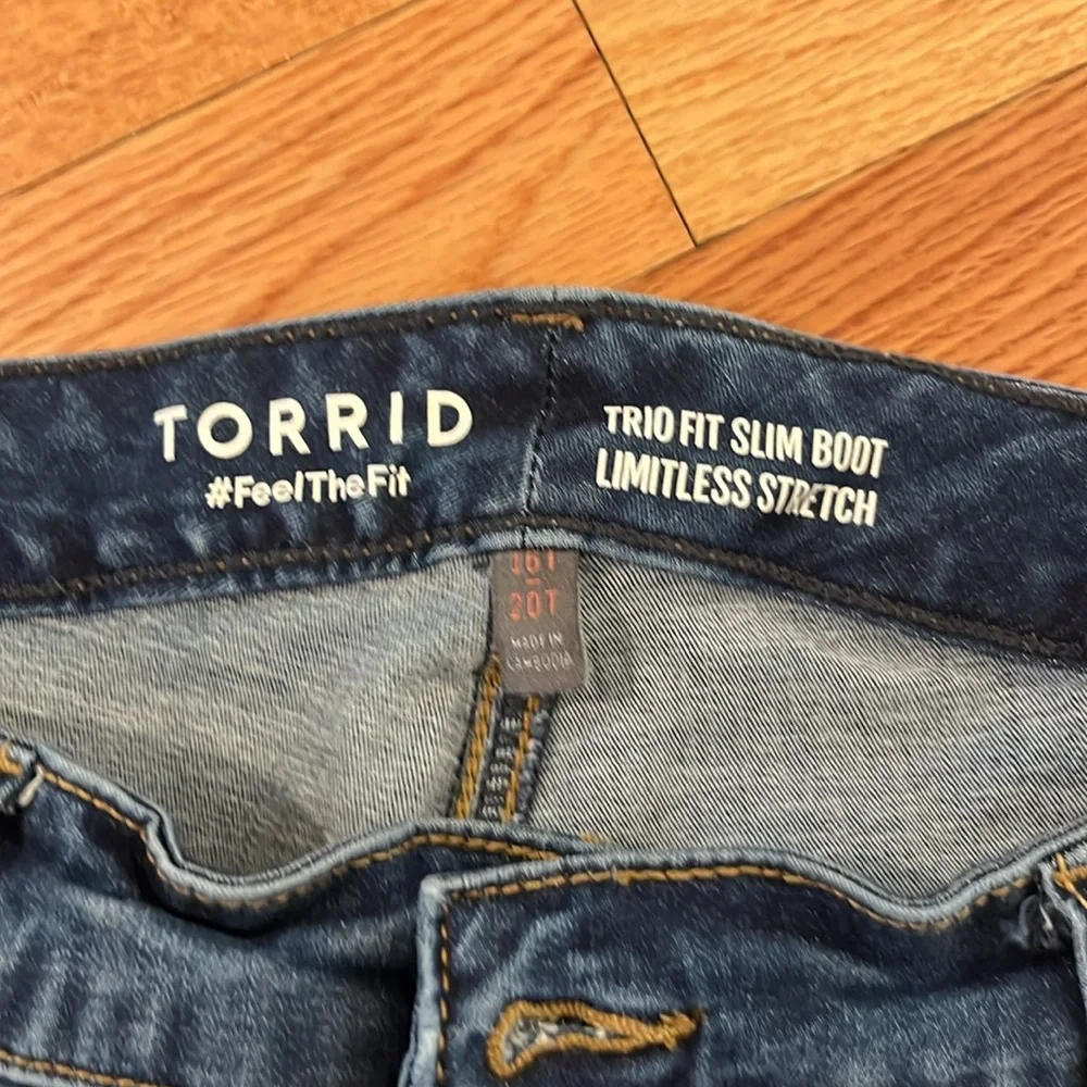 Torrid Trio Fit Slim Boot 16T-20T - Picture 2 of 6